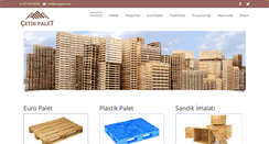 Desktop Screenshot of cetinpalet.com